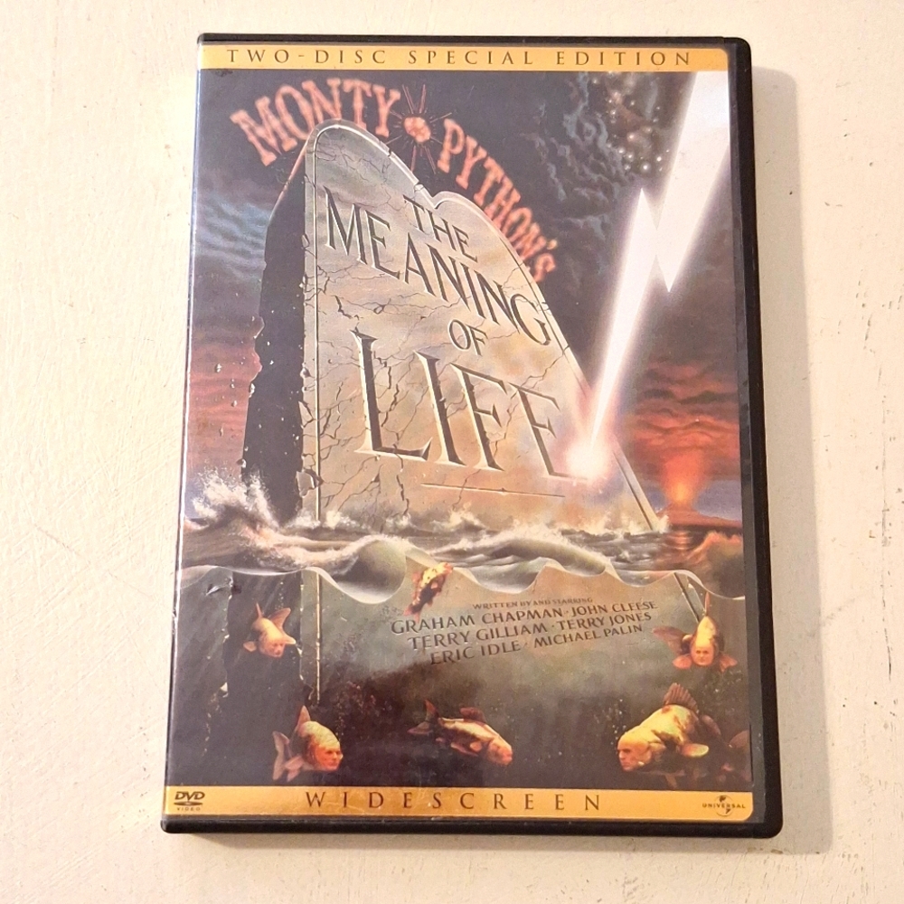 Monty Pythons Meaning Of Life 2 Disc Widescreen Collector's DVD 📀 Set